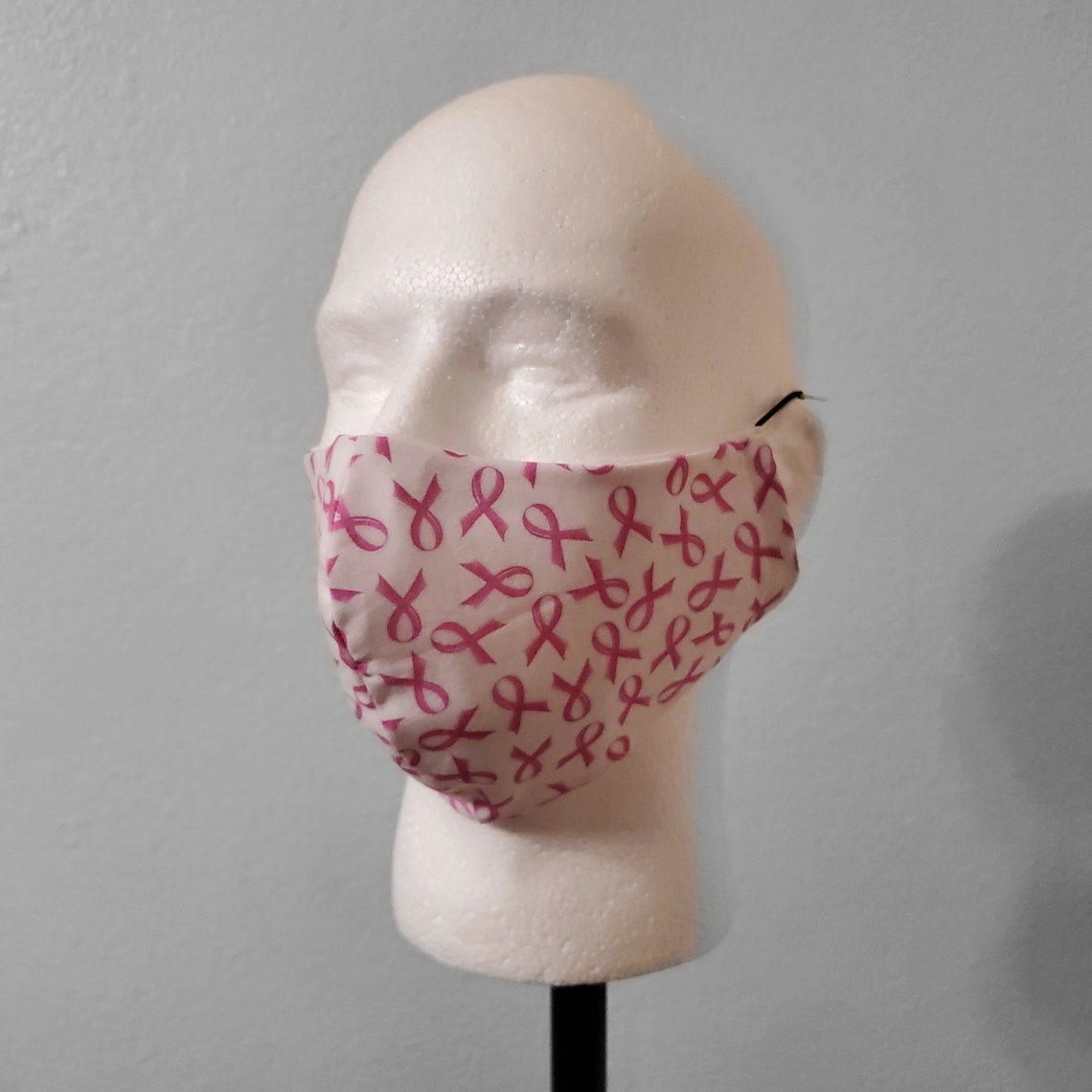 Breast Cancer Awareness Face Mask 100 polypropylene lined Etsy