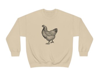 Chicken Unisex Heavy Blend Crewneck Sweatshirt