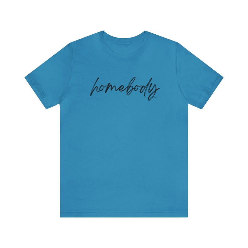 Homebody unisex Jersey Short Sleeve Tee image 2