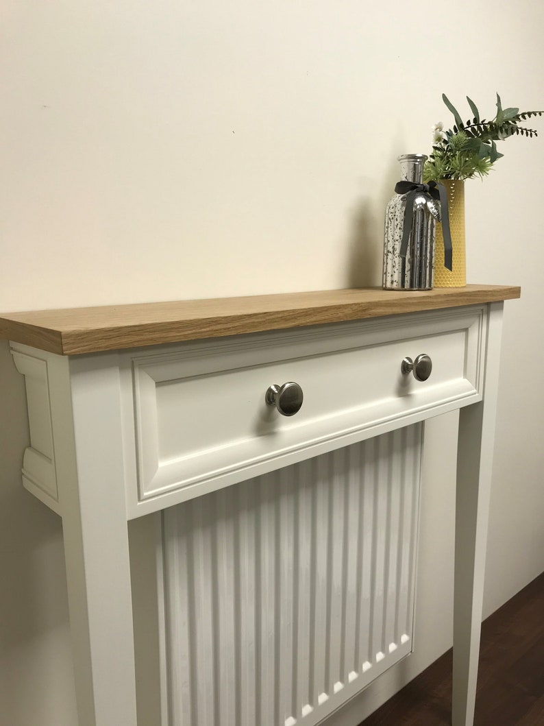 Radiator cover table shelf console table Etsy