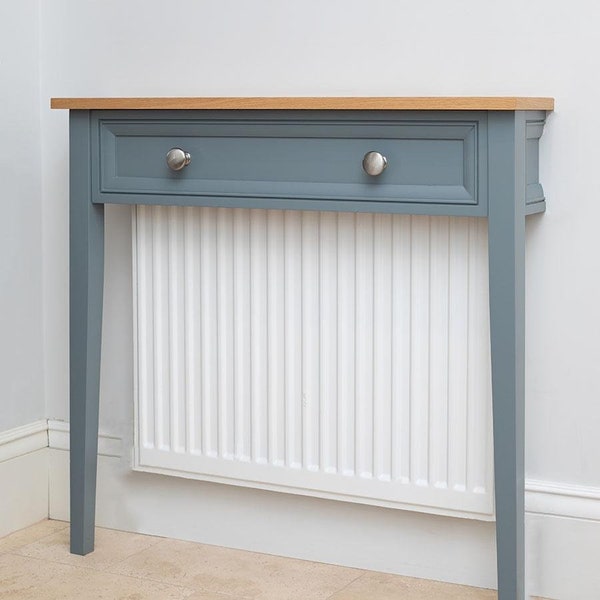 800mm tall Elegant radiator cover, table shelf, console table.