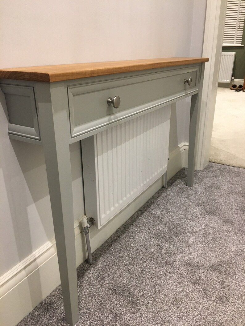 Radiator cover table shelf console table Etsy