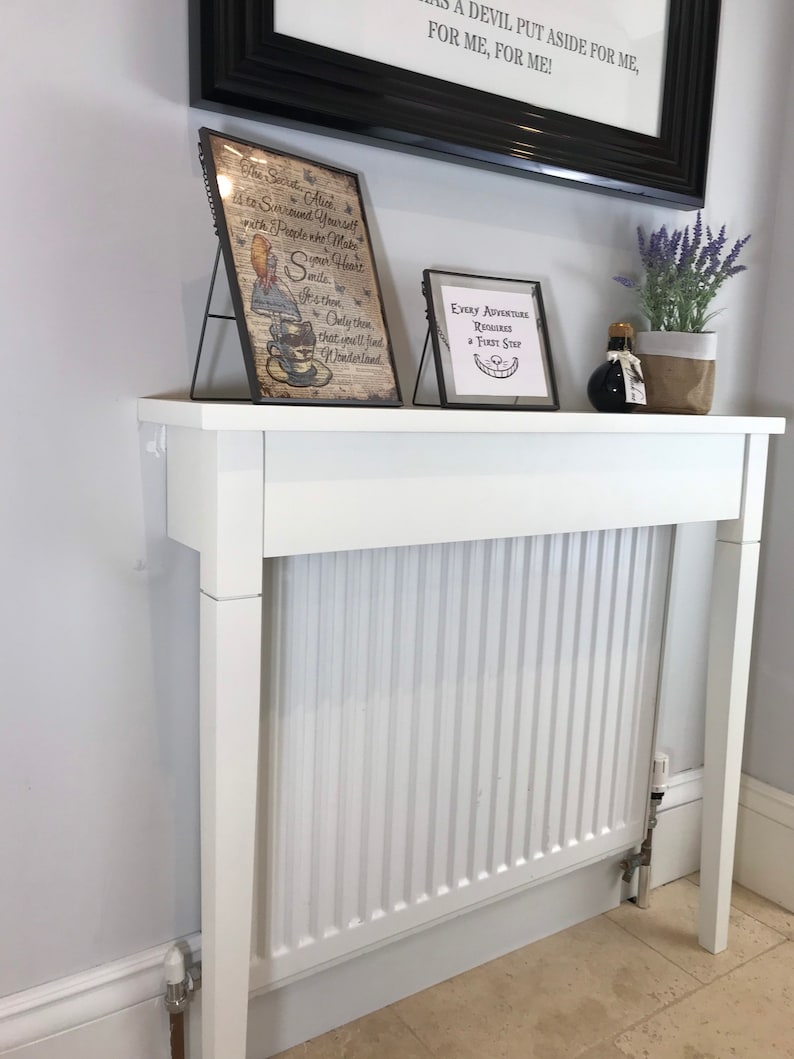 800mm Tall Classic Radiator Cover Console Table Hallway Etsy UK