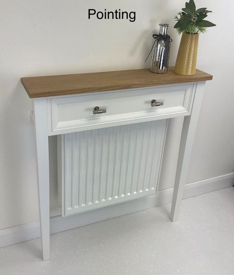 800mm Tall Radiator Cover Table Shelf Console Table. Etsy UK
