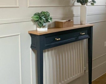 1000mm tall Elegant radiator cover, table shelf, console table.