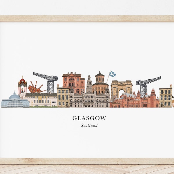 Glasgow Wall Art Etsy UK