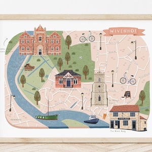 Wivenhoe Map Illustrated Map Of Wivenhoe Wivenhoe Poster Wivenhoe wivenhoe-map-illustrated-map-of-wivenhoe-wivenhoe-poster-wivenhoe