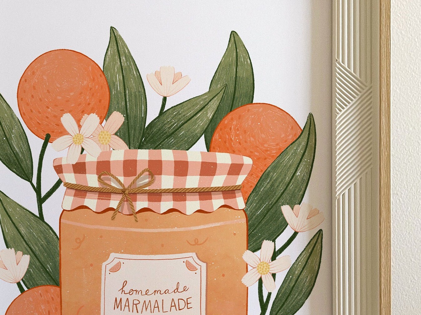 Marmalade Art Print Marmalade Wall Art Oranges Print Etsy