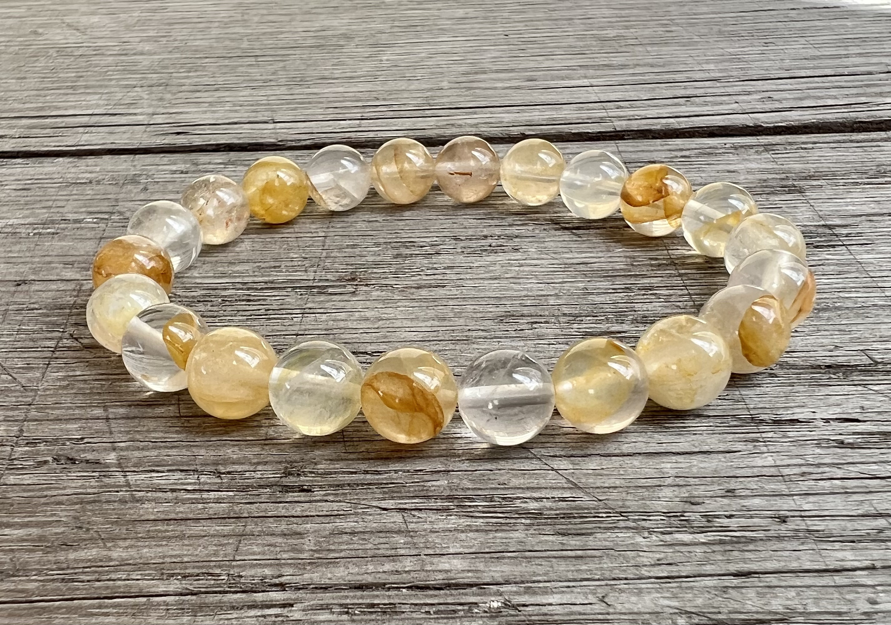Golden healer cheap quartz bracelet