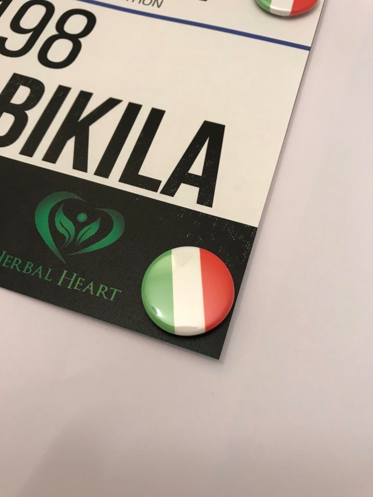 Racebibup Strong to Fix Race Bib Number, Pins System