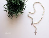 GIANNA Wood Bead Rosary - Catholic Rosary - Rosary - Catholic Gift - St. Gianna Molla - Confirmation Gift - First Holy Communion