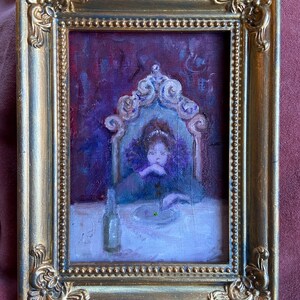 oil painting, original, framed