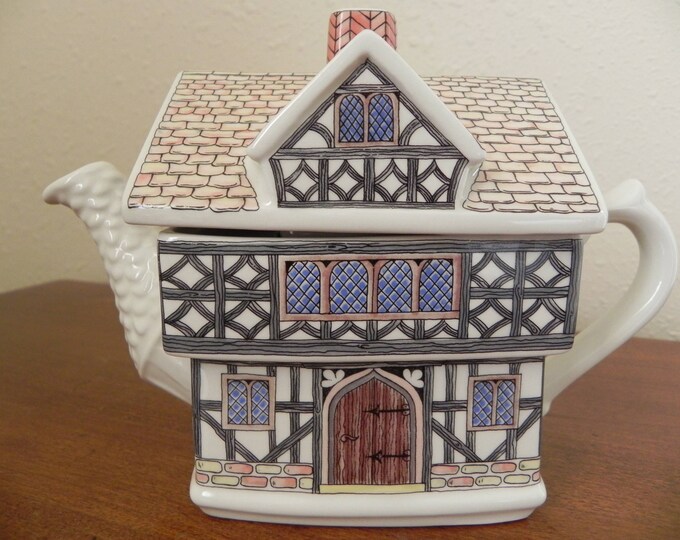 Vintage Sadler Teapot tudor House From Etsy