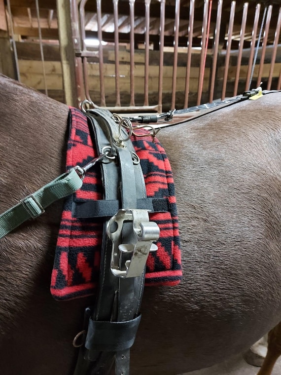 Lot Harnais Cheval D'attelage – Équipement équestre – Voir Photos