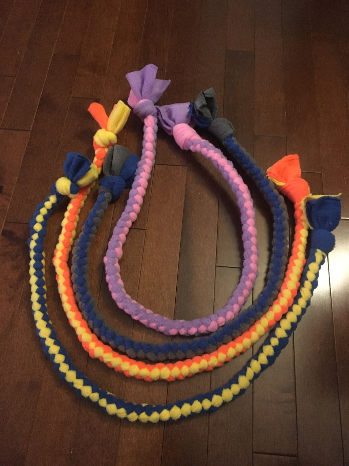Fleece Tug Ropes for Dogs Bundle Etsy
