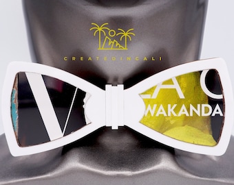 Vogue Bowtie, November 2022 Edition, One of a Kind bowtie, Wakanda Tie, Unique Tie, Womens Bowtie, Mens  Bowtie, Wooden Bowtie, Black Bowtie