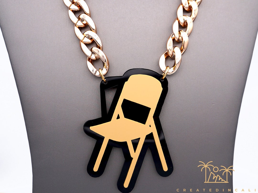 Sdueksi Chair Necklace, Alabama Brawl Chair Necklace, Silver Chair  Necklaces for Women