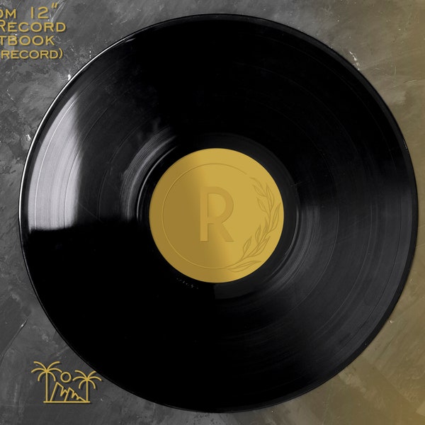 Floral Vinyl Record Etsy