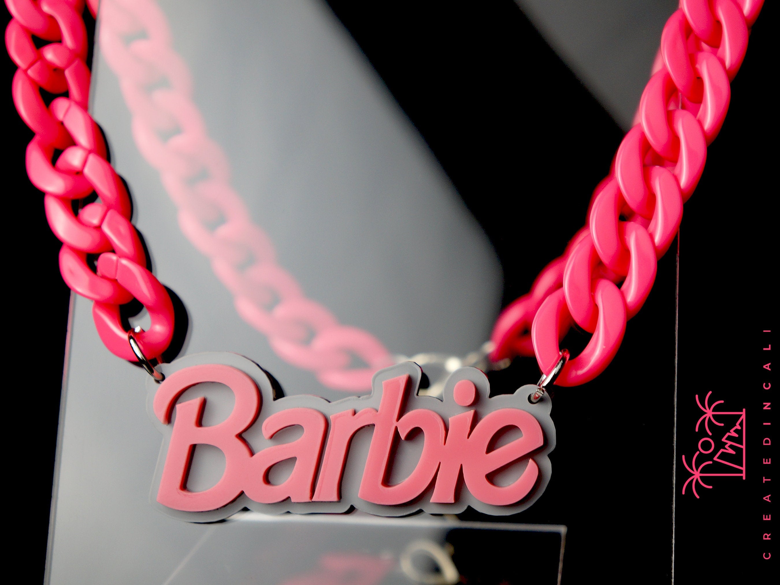 18 Styles Barbie Jewelry for Girls Cartoon Letter Princess Makeup Acce en  2023