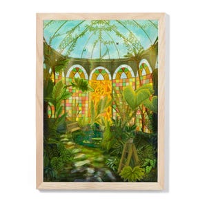 Gewächshaus // Oasis Print/ Postkarte