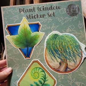 Window Plant Stickers