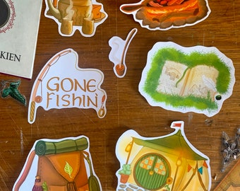 Halfling *camping edition* stickers