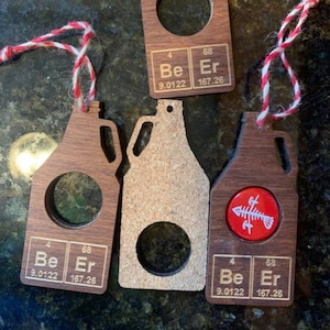 Biermütze Karte Ornament
