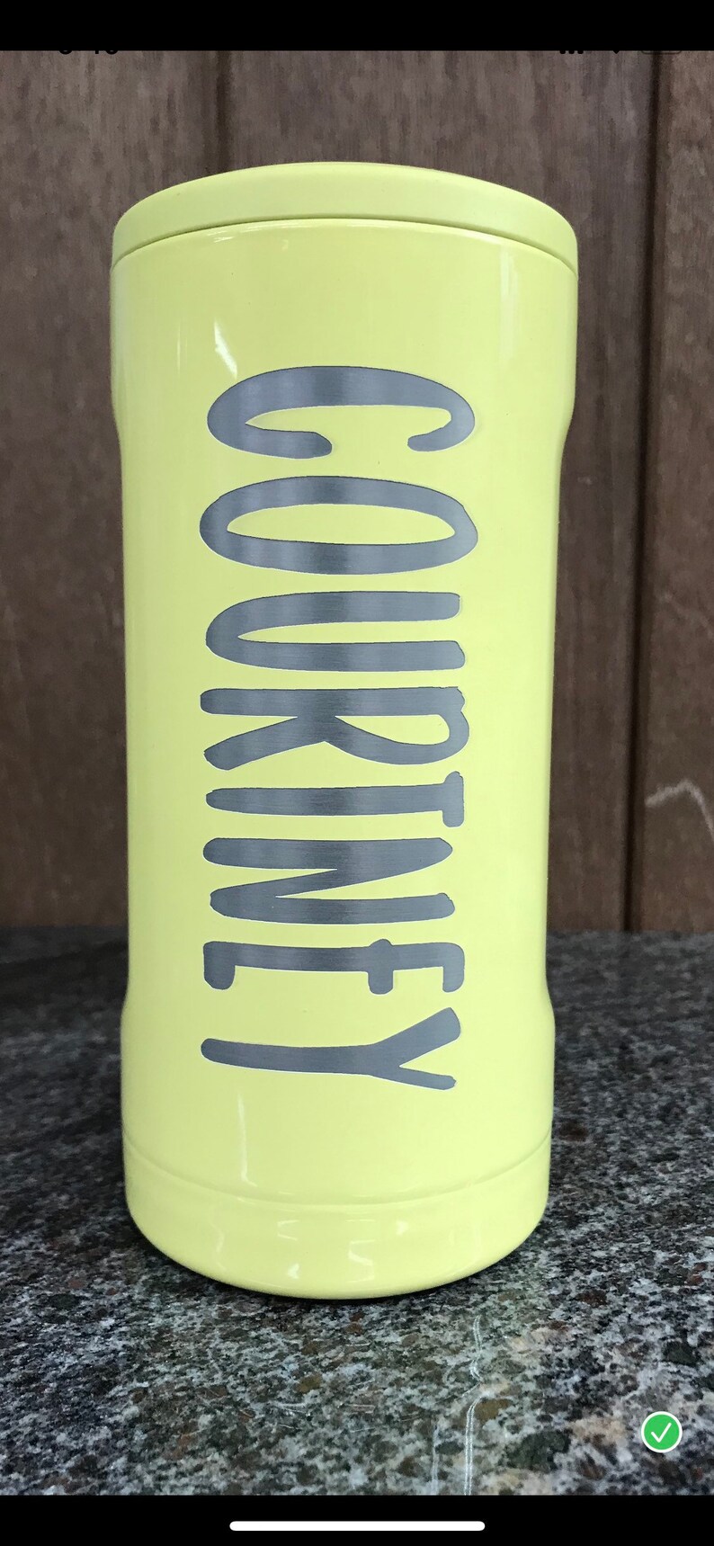 Free name engraved personalized Brumate slim insulated