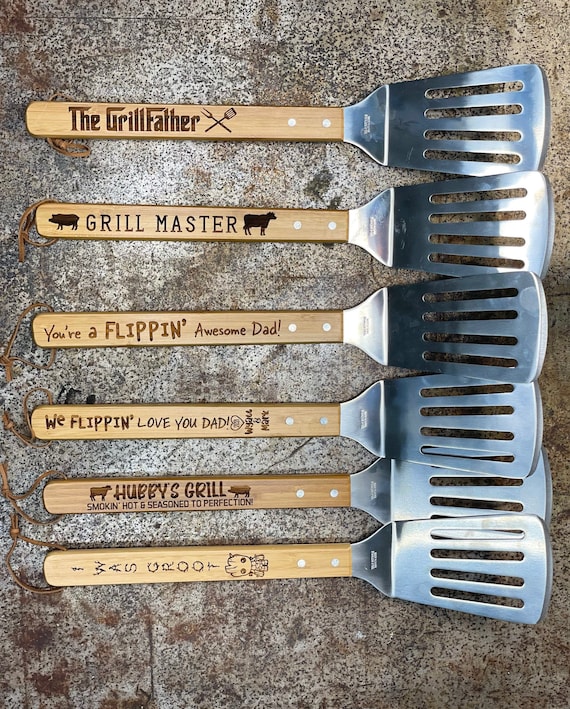 bbq spatular engraved bbq spatular engraved