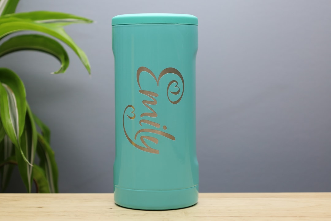 Brumate Slim Aqua , Personalized Brumate, Monogram Brumate Slim Custom