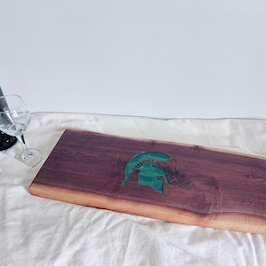 Michigan State Spartans Charcuterie Board