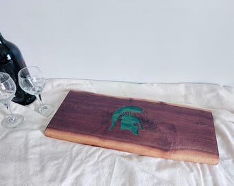 Michigan State Spartans Charcuterie Board