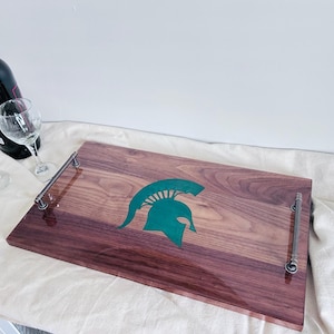 Michigan State Spartans Serving Tray