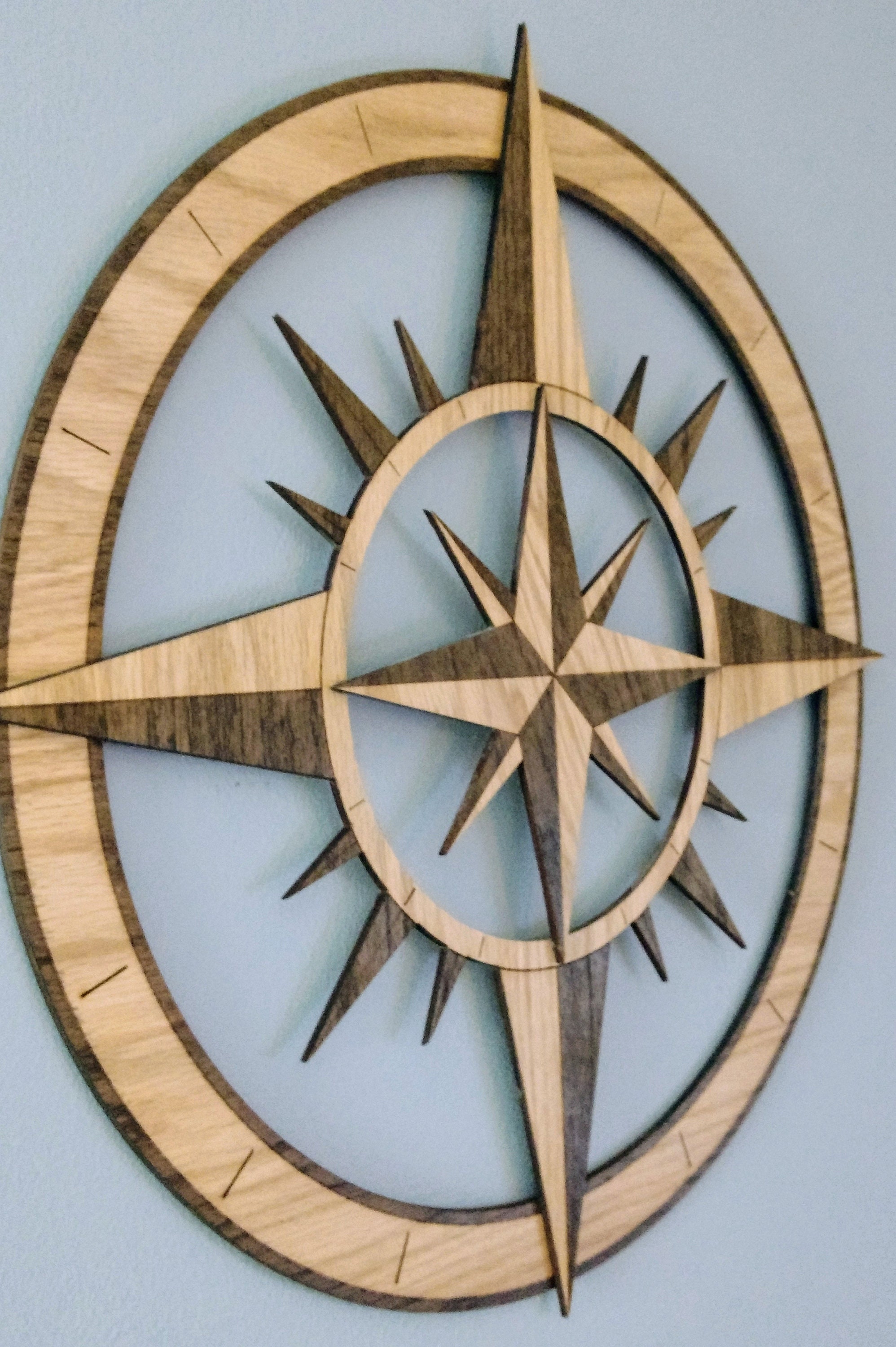 Nautical Compass Rose Etsy