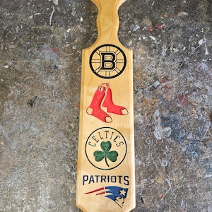 Boston Sports Wood Paddle