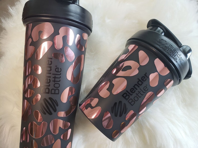 Leopard Print Shaker Cup/ Protein Shake cup/ Pre Workout Etsy