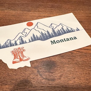 Montana Letterpress Print