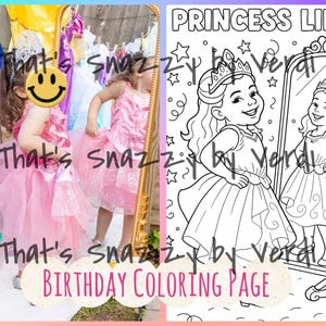 Birthday Coloring Page