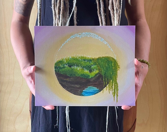 Limited 8x10 “Lost in the Moss” Painting Prints on Fine Art Giclee Paper