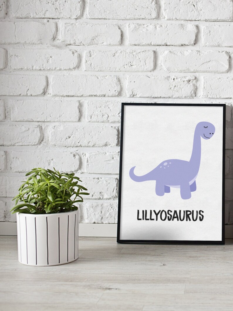 Dinosaur Print Dinosaurs Wall Art dinosaur Decor dinosaur Etsy UK