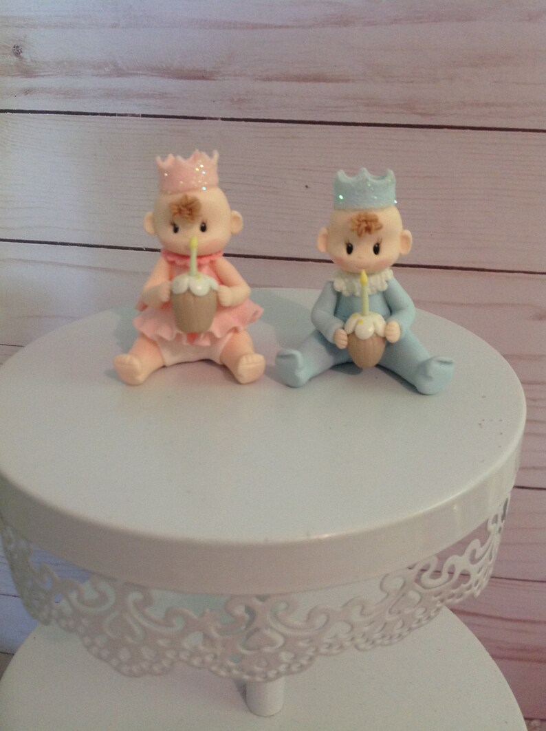 Twins Cake Topper Baby First Birthday Cake Topper First Etsy