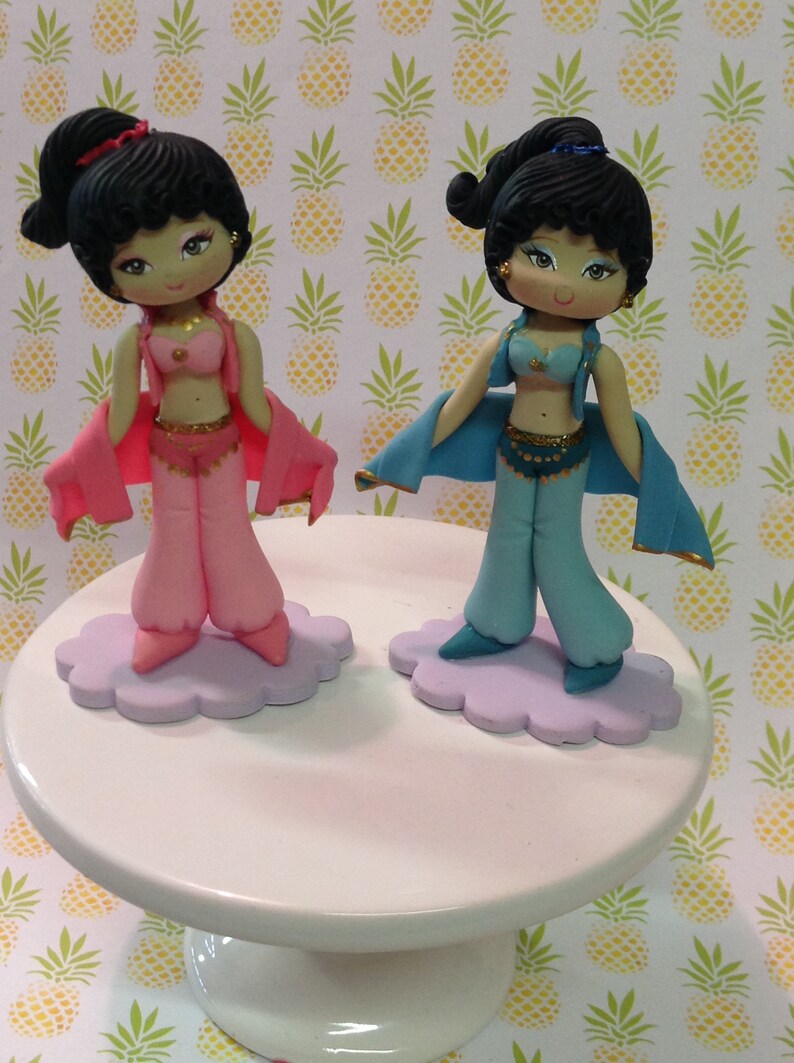 Arabian Girl Cake Topper Girl Cake Topper Arabian Night Cake Etsy