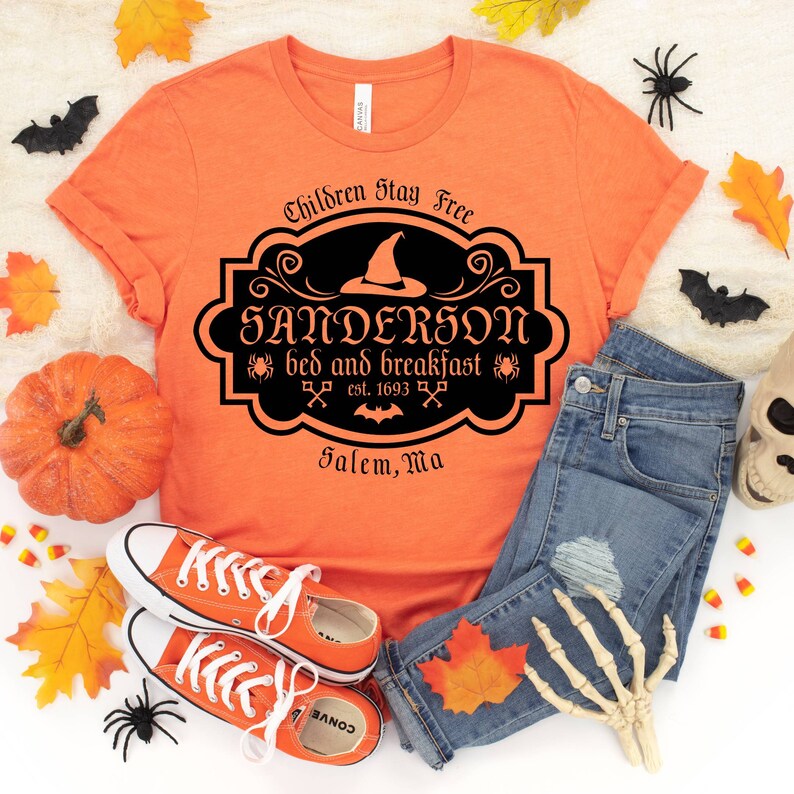 Sanderson Sister Grafic Tee Fall Shirt Halloween Shirt Etsy