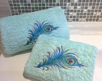 Facecloths Wild Scottish Thistle Personalised Hand /& Bath Towels Hand Towels