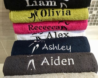 Personalised Towels for Workout and Training, Bana Kuru Gym/Sweat/Sports Towels