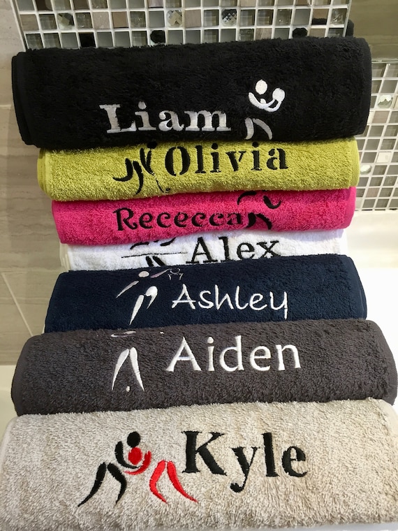 Personalised Towels for Workout and Training, Bana Kuru Gym/sweat/sports  Towels 