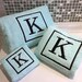 Personalised Luxury Towels, Monogram Square, Facecloths, Hand Towels and Bath Towels and Towel Sets 