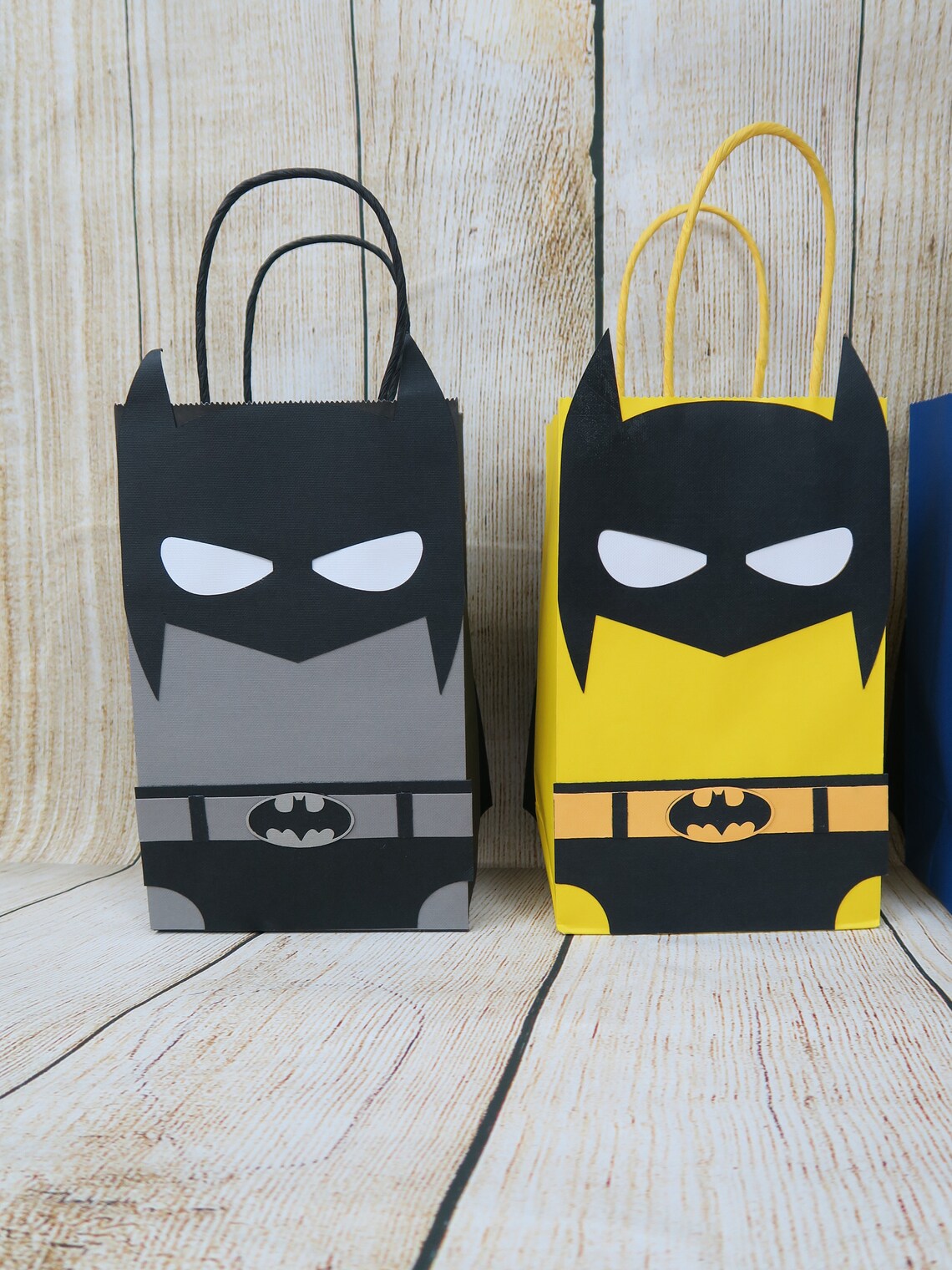 Batman Party Bags/Superhero Favor Bags/Batman Kids Etsy