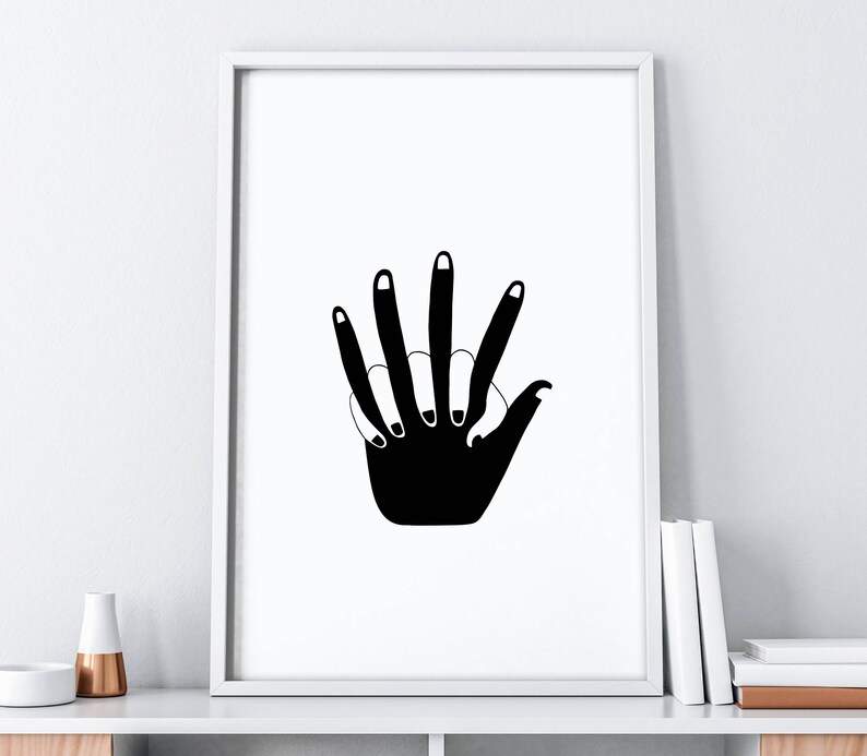 Boho Chic Minimalist Drawing Printable Wall Art Bohemian Illustration Bedroom Decor Tumblr Wall Decor Black And White Art Digital Print
