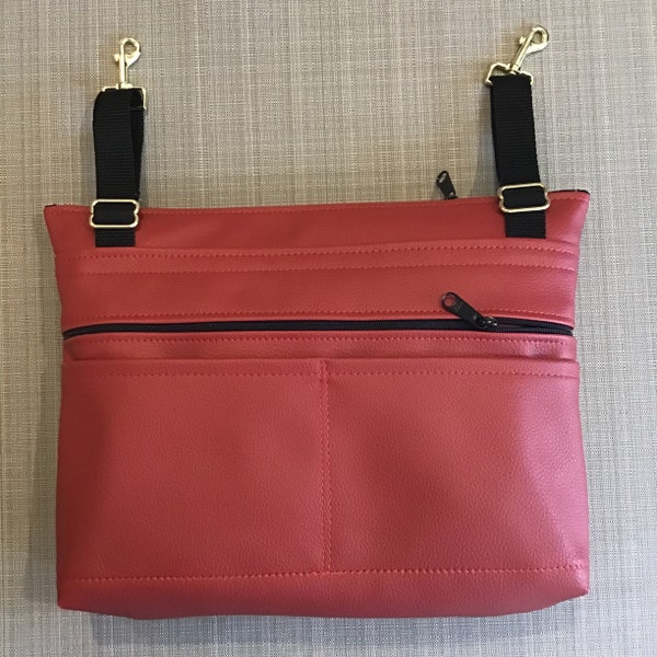 Leather Wheelchair Bag Etsy